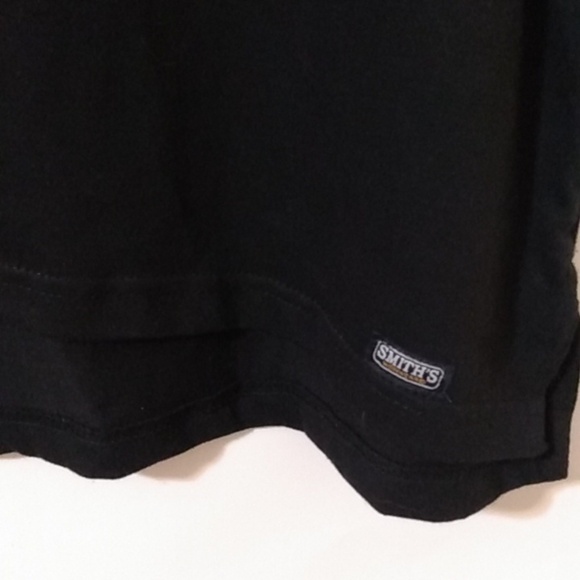 SMITH'S WORKWEAR BLACK SHORT SLEEVE TEE SIZE 2XL NWT - Picture 3 of 6